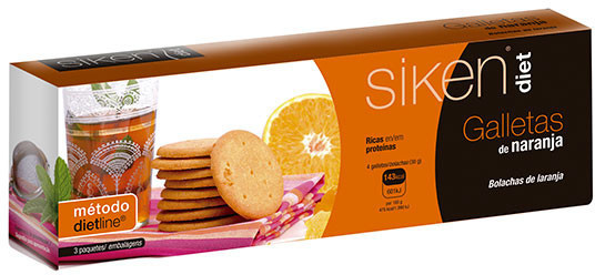 Siken Diet Orange Biscuits (15 units)
