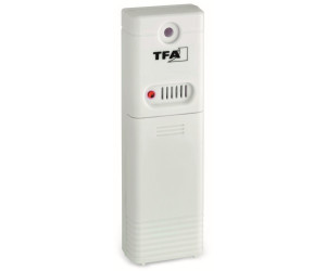température extérieure température intérieure TFA Dostmann Spira Thermomètre radio-piloté avec écran couleur valeurs maximales et basses 