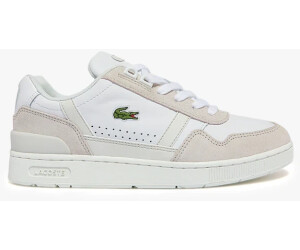 Lacoste T Clip Leather and Suede Trainers Women ab 40 78