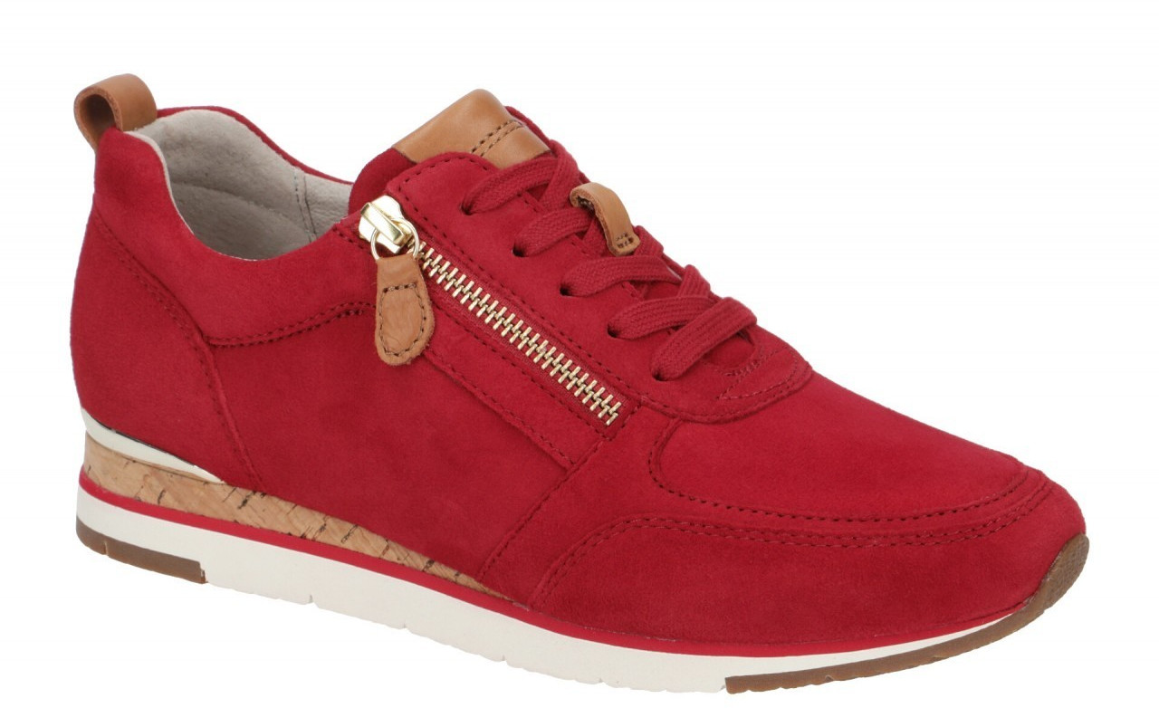 gabor red trainers