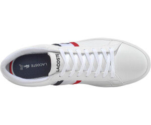 Lacoste Lerond tricolore Leather and Synthetic Trainers au meilleur prix  sur idealo.fr