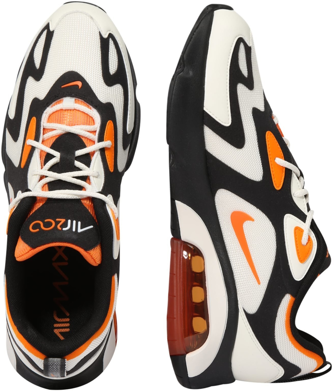 Buy Nike Air Max 200 black magma orange sail from 99.99 Today