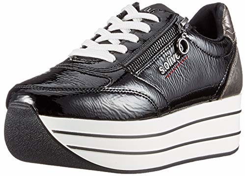 S.Oliver Trainers (101.912.106.23641) black patent