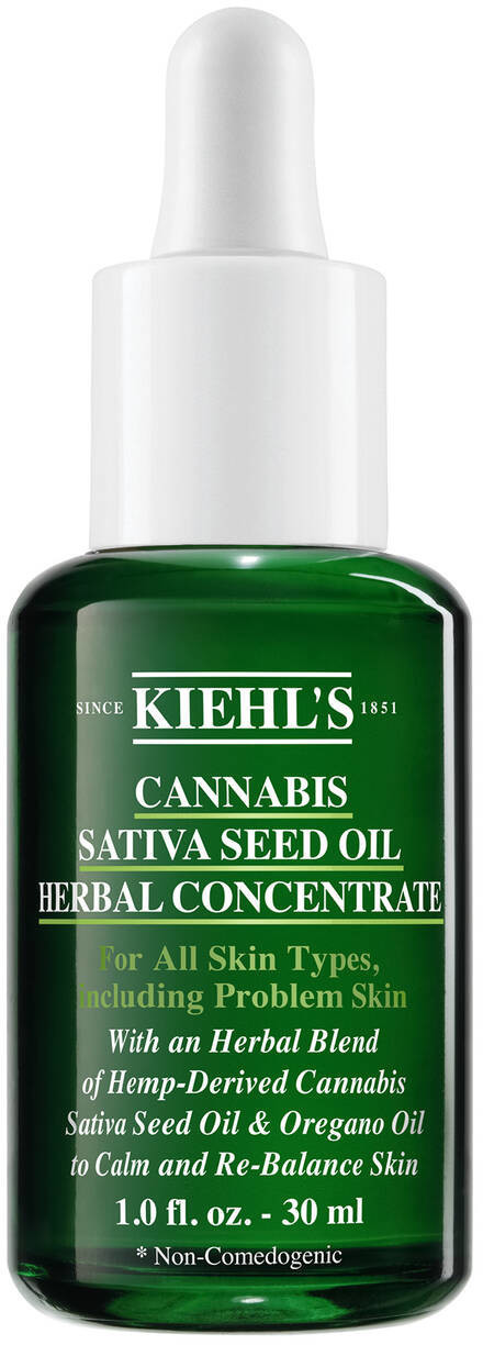 Kiehl’s Cannabis Sativa Seed Oil Herbal Concentrate Serum (30ml)