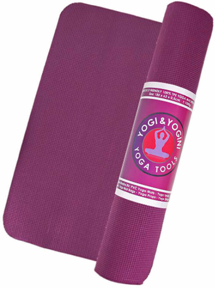 Phoenix Tapis de yoga aubergine