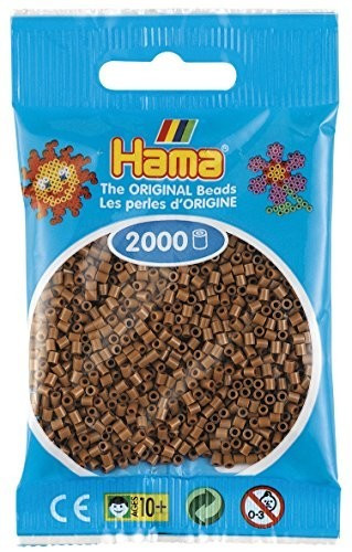 Hama Mini perles marron glacé (x 2000)