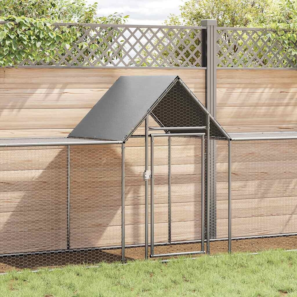 vidaXL Poulailler 9 x 1 x 1,5 m (144561)