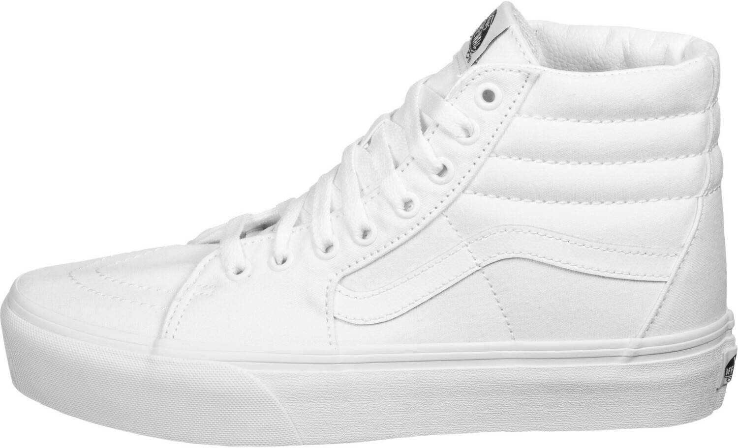 Vans sk8 2025 hi platform blancas