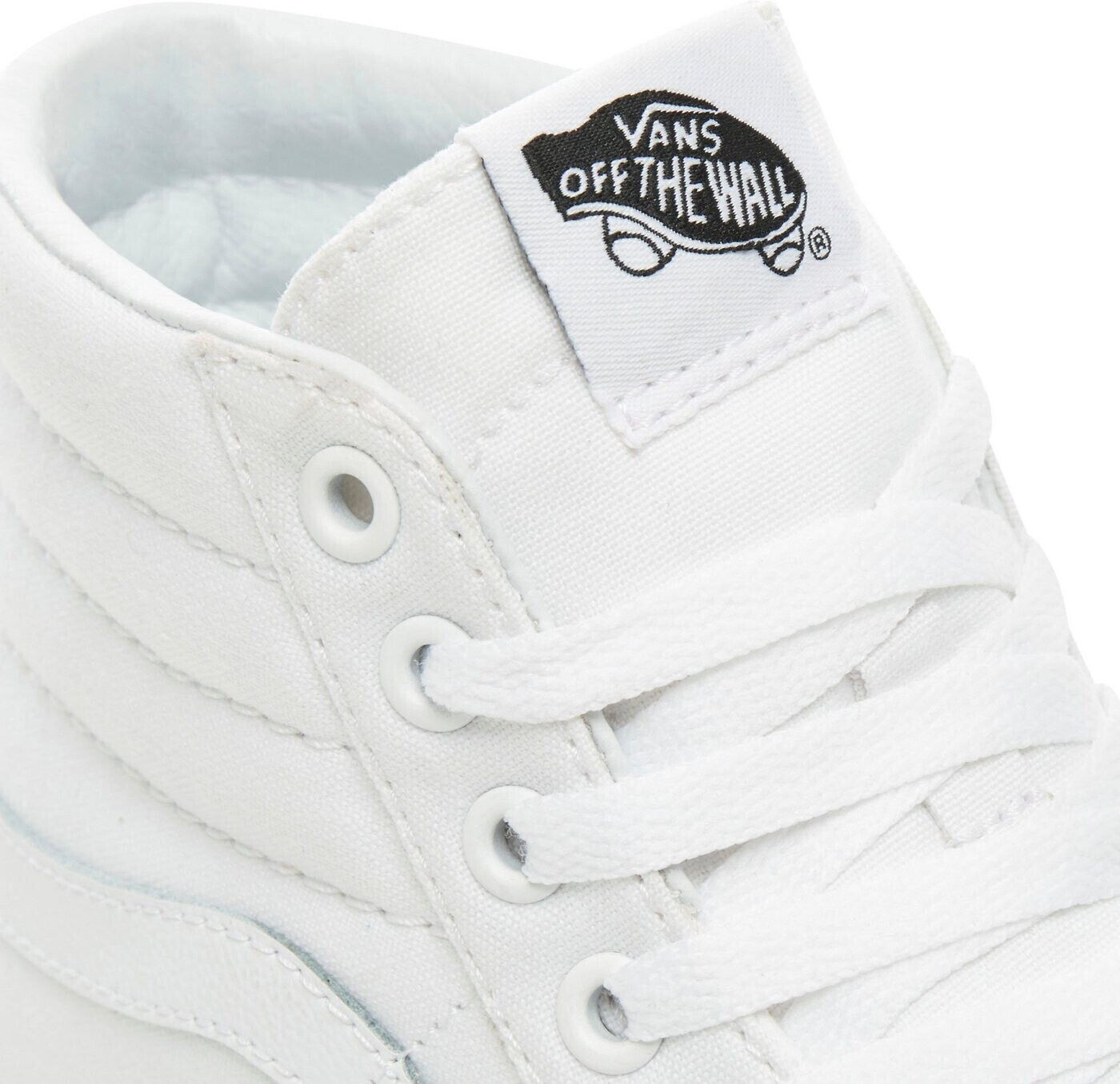 All white van high tops best sale