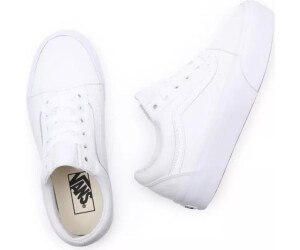 Vans bianche platform clearance