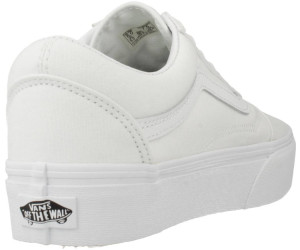 Vans Old Skool Platform true white au meilleur prix sur idealo