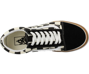 Vans old skool deals checkerboard true white
