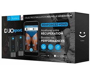 2x Électrostimulateurs Connectés Soin Relaxation Renforcement Duo Sport Bluetens