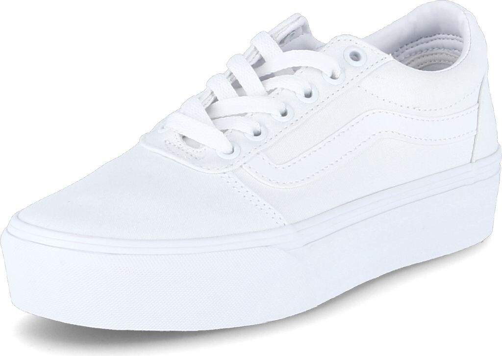 Vans old skool platform off the wall online