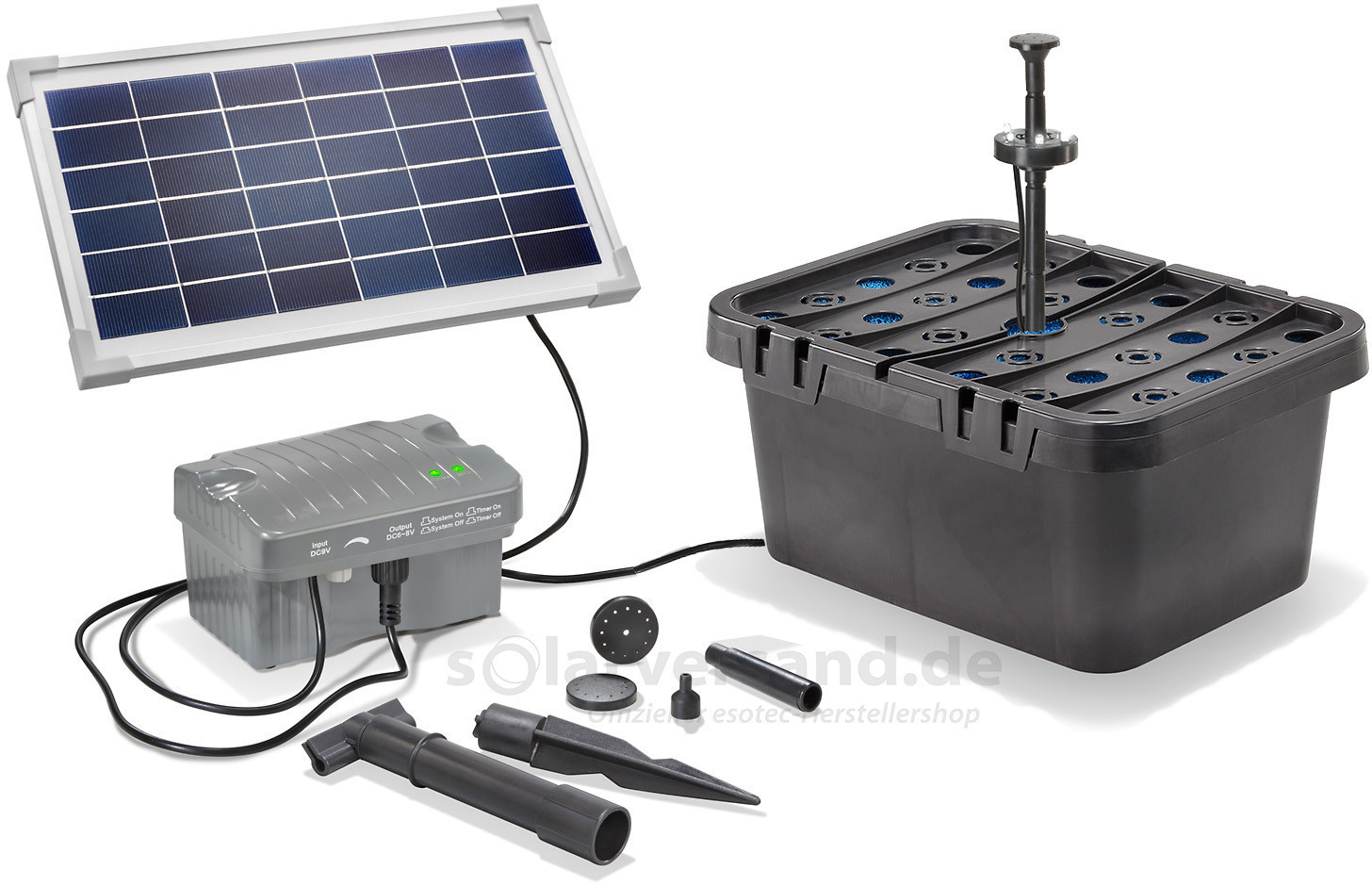 Esotec Solar Starter Plus 8W/300l (101068)