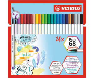 STABILO pen 68 brush (24) desde 33,80 €
