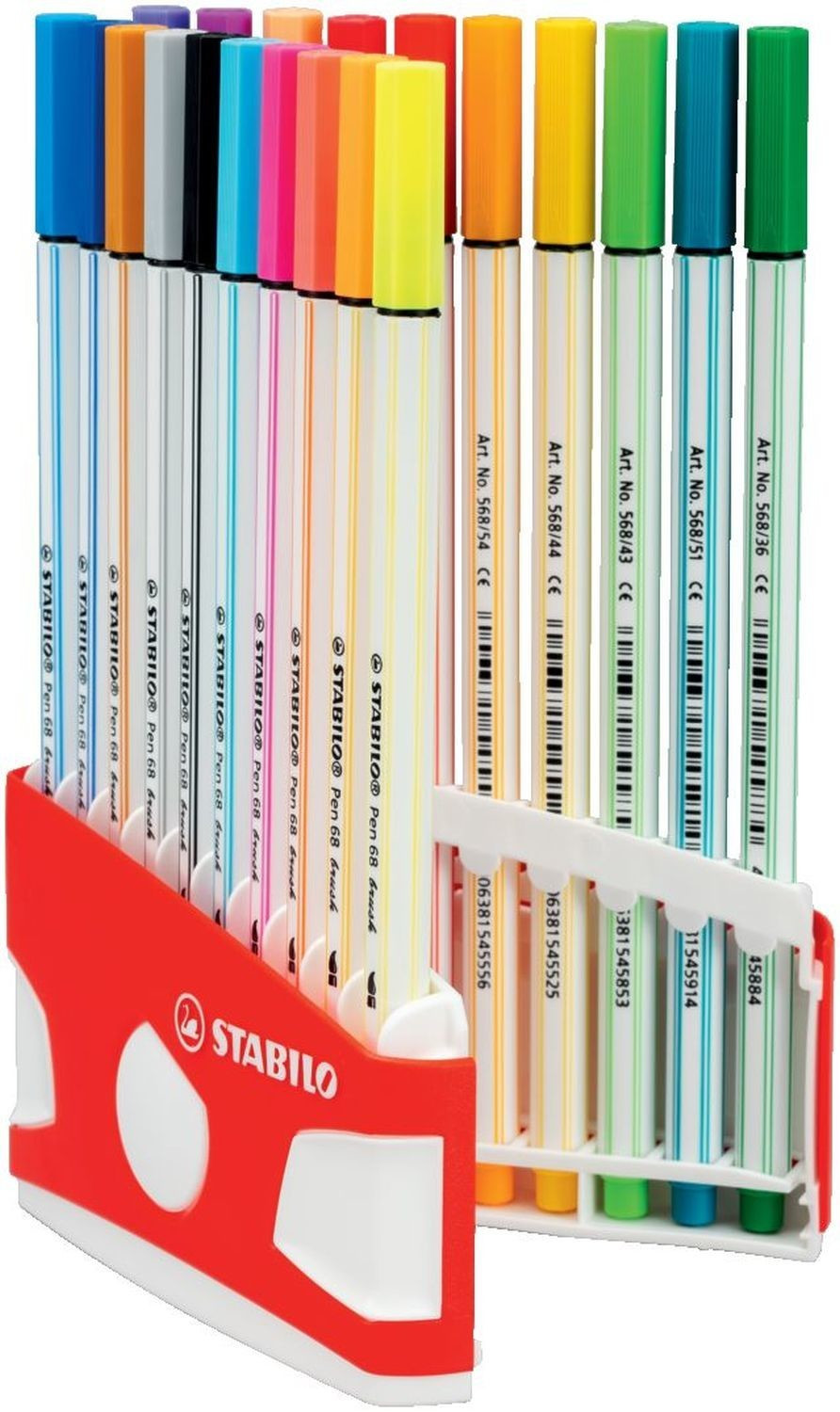 STABILO Pen 68 brush (12pz.) a € 15,00 (oggi)
