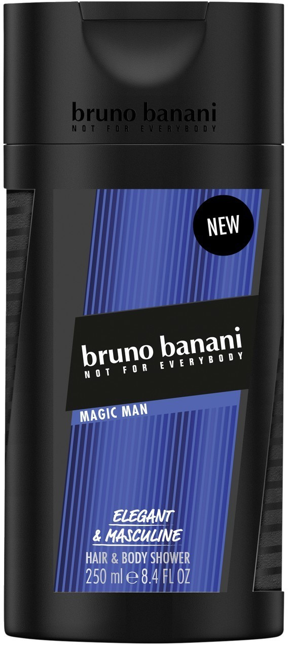 Photos - Shower Gel Bruno Banani Hair & Body Shower Magic Man  (250ml)