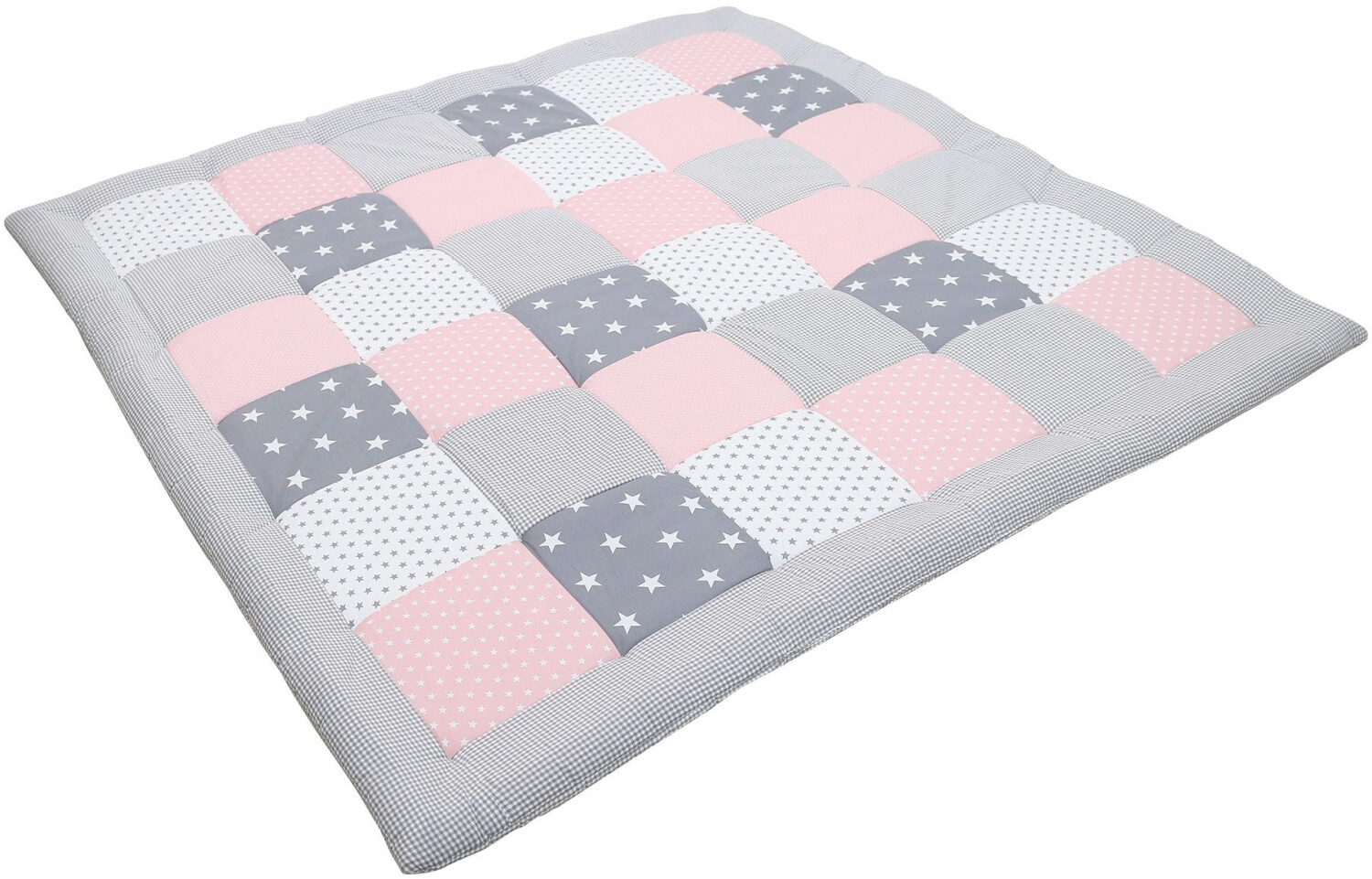 Ullenboom Baby blanket pink/grey