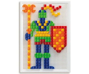 Jeu De Mosaïques Fantacolor Quercetti - Tablette Avec Clous Colorés, Cadre Vertical, Activité Créative Enfant