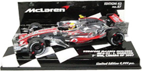Minichamps McLaren Mercedes MP4/22 Lewis Hamilton 2007 (074322)