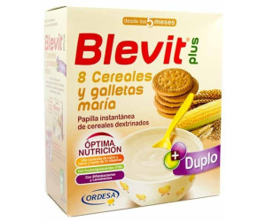 Blevit Plus 8 Cereales, Miel y Galletas 600g