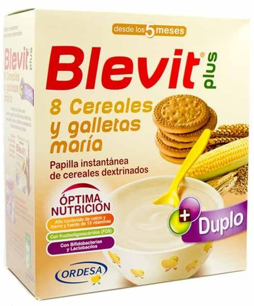 Nutriben Papilla 8 Cereales Galletas Maria 600 G - Comprar