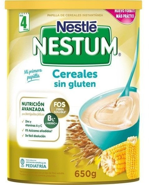 Nestlé Nestum 5 Cereals for babies gluten free (650g)
