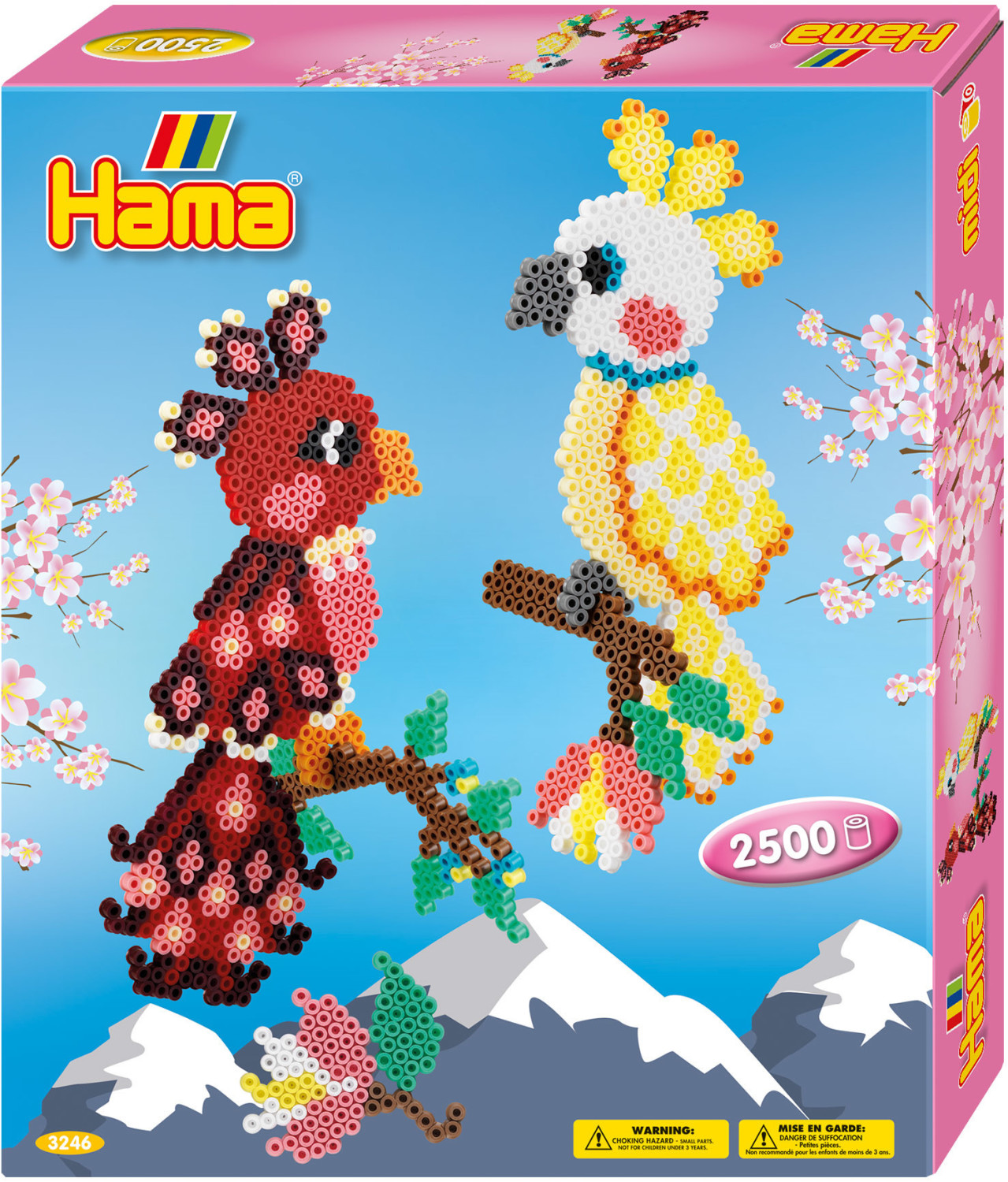 Hama Boîte cadeau - Les perroquets