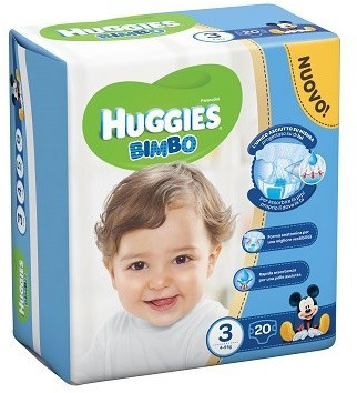 Huggies Boy (4-9Kg) 20 pcs
