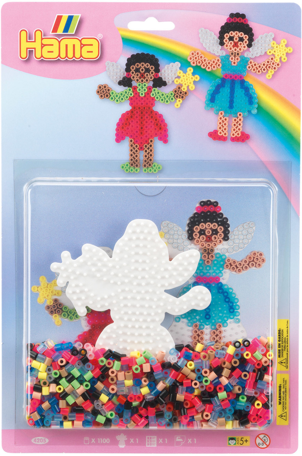 Hama Grand kit sous blister 1 plaque fée