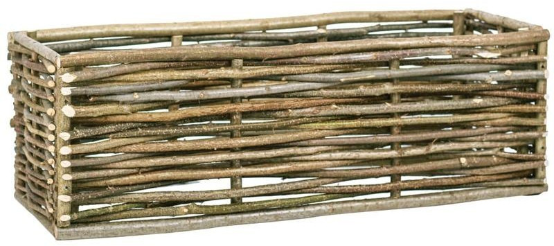 VidaXL Planter Hazelnut Wood 120 x 40 x 40 cm