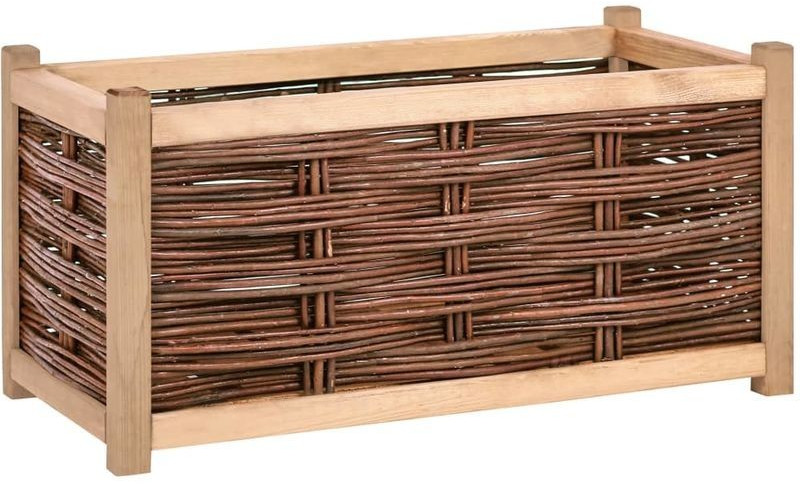 VidaXL Planter Solid Wood 80 x 40 x 40 cm
