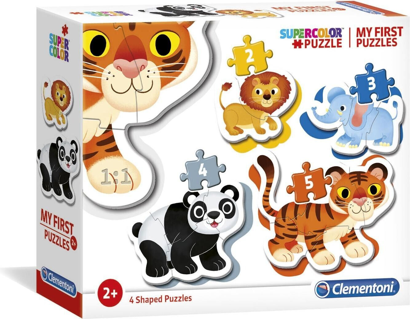 Clementoni Wild animals  2+3+4+5 pcs My First Puzzle