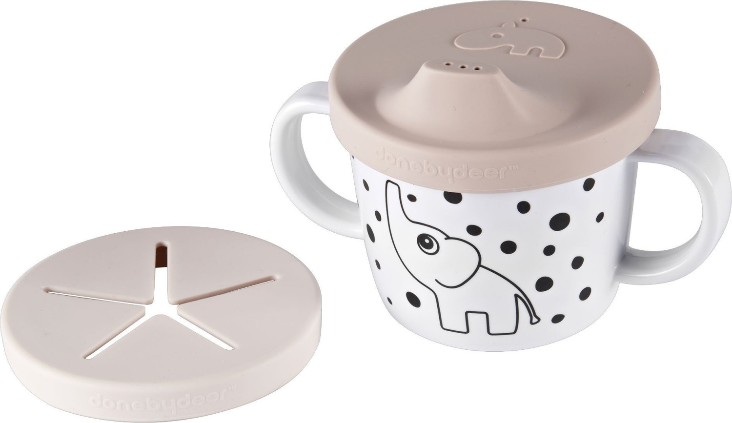Done by Deer Silicone Spout/Snack Cup elphee powder