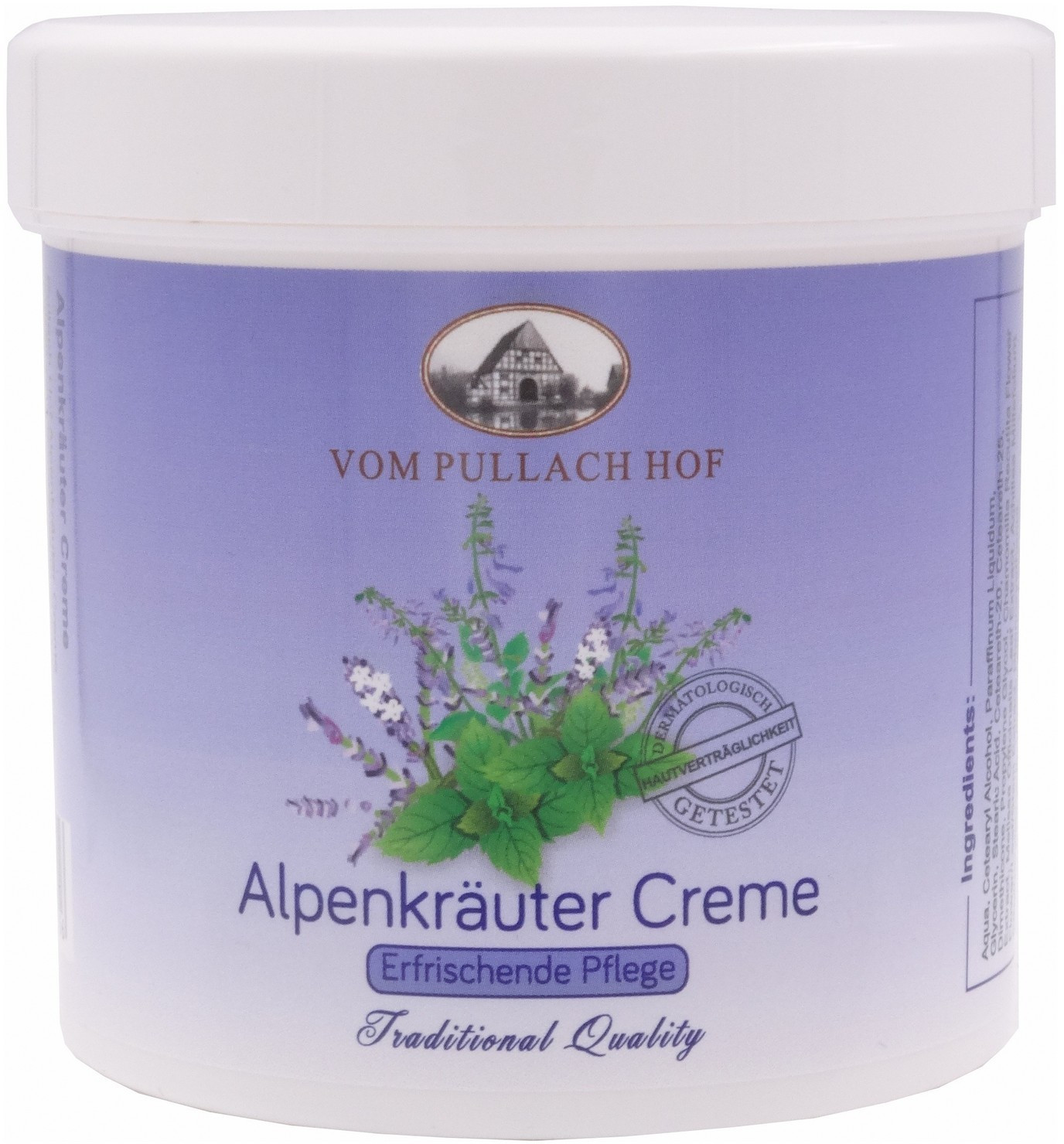 Pullach Hof Alpenkräuter Creme (250ml)