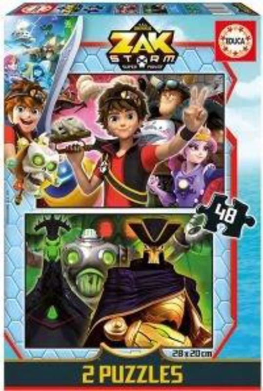 Educa Borrás 2x48 Zak Storm