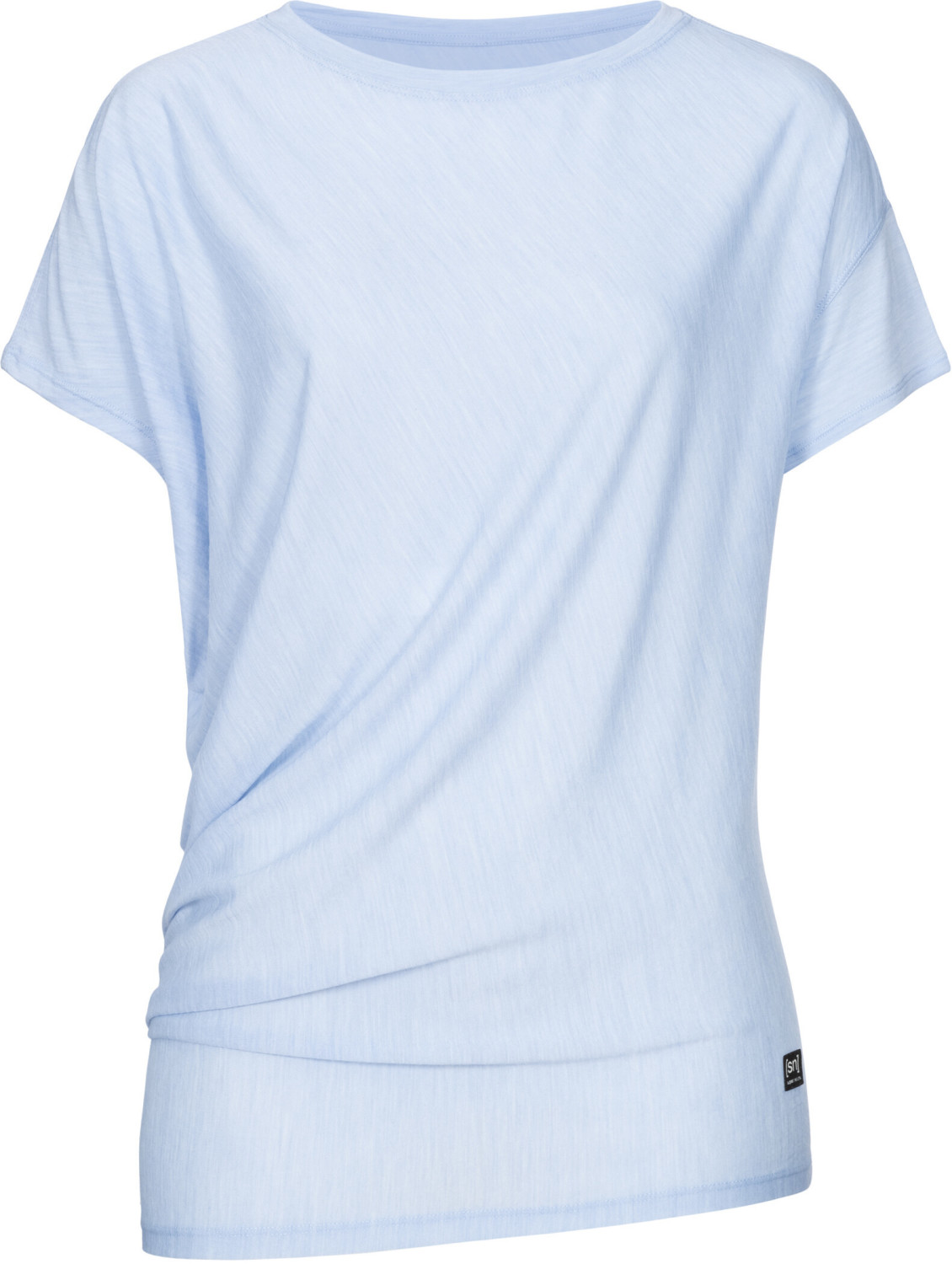 Super Natural Yoga Loose Tee Women skyway melange