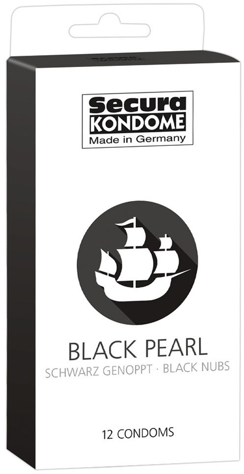 Secura Black Pearl (12 préservatifs)