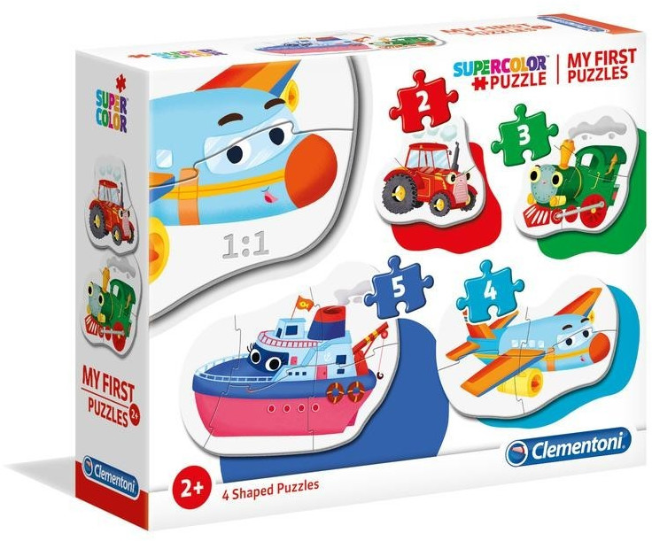 Clementoni Means of transport  2+3+4+5 pcs