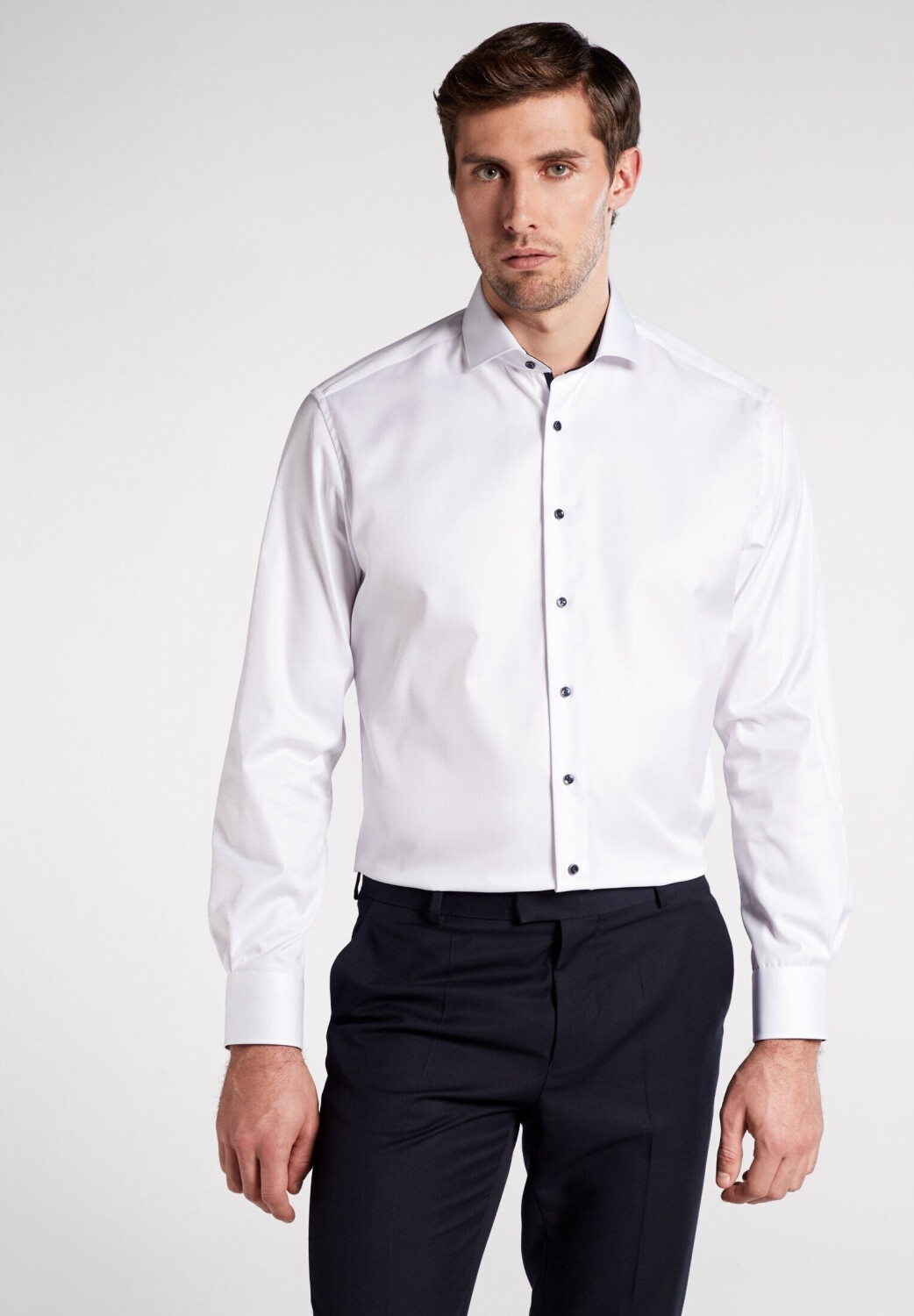 Shirt € Modern ab Preisvergleich | Twill (8819-00-x15v) weiß bei 47,20 Cover Fit Eterna