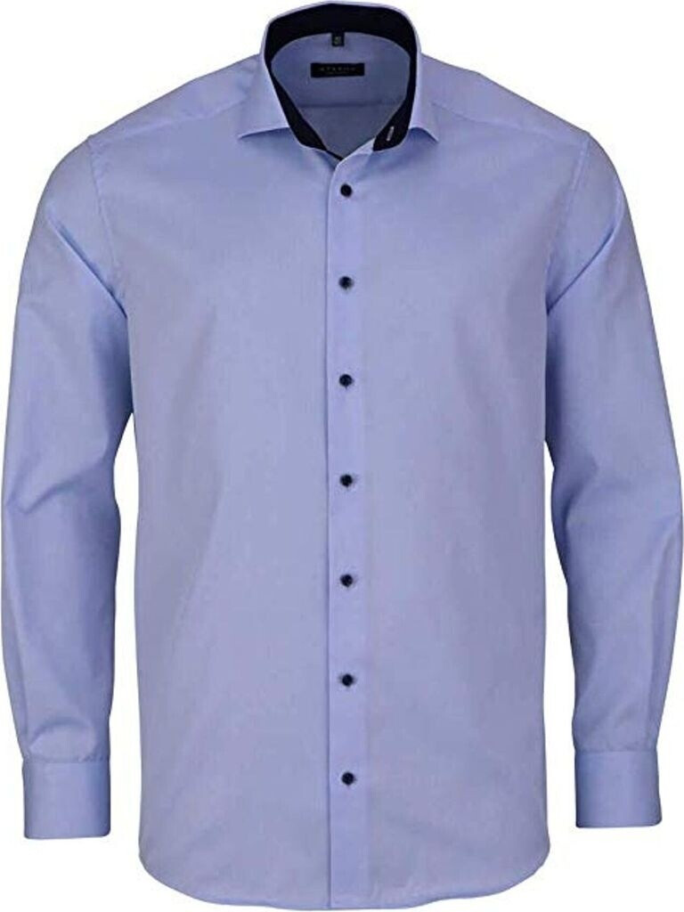 Eterna Comfort Fit Cover Twill blue