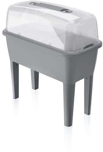 Prosperplast Respana Planter Set (77 x 39 x 82 cm) Stone Gray