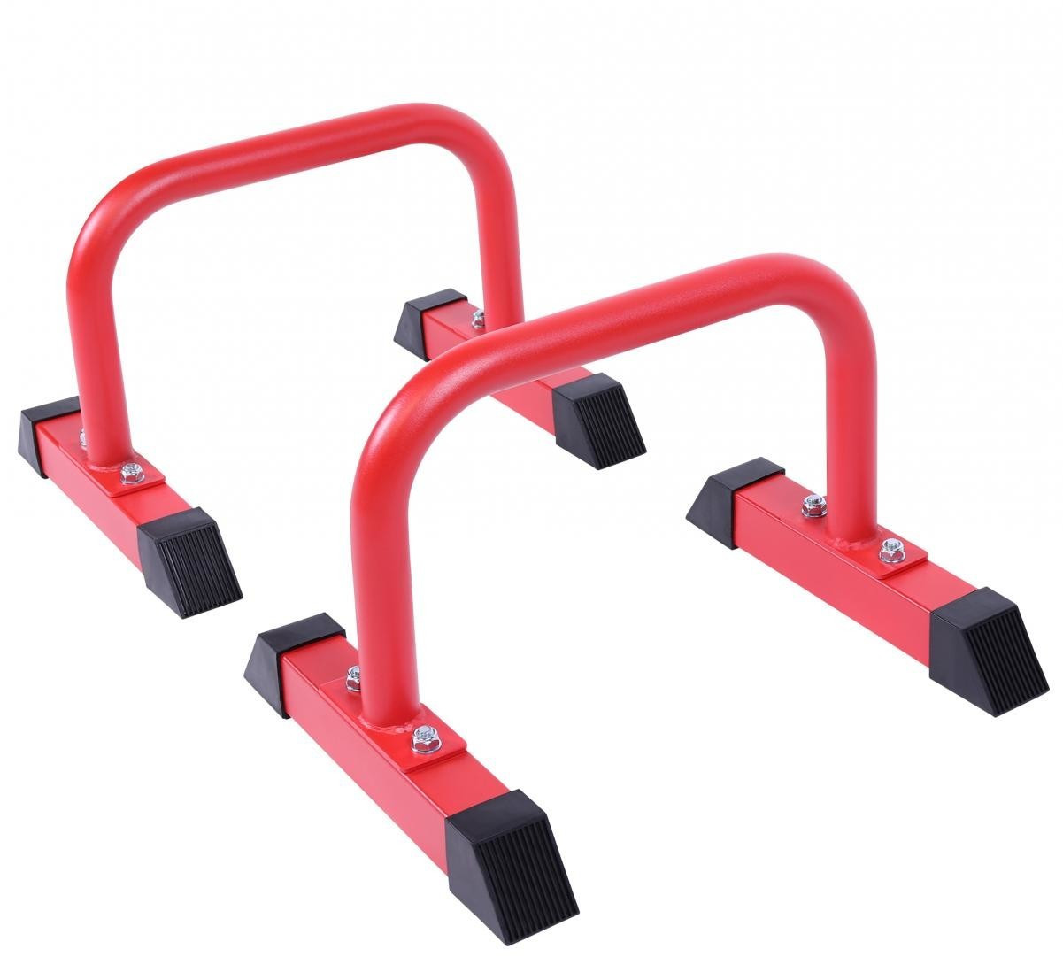 Gorilla Sports Push Up Parallettes (101128) red