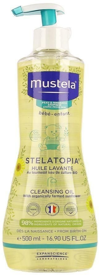 Photos - Baby Hygiene Mustela Stelatopia oil  (500 ml)