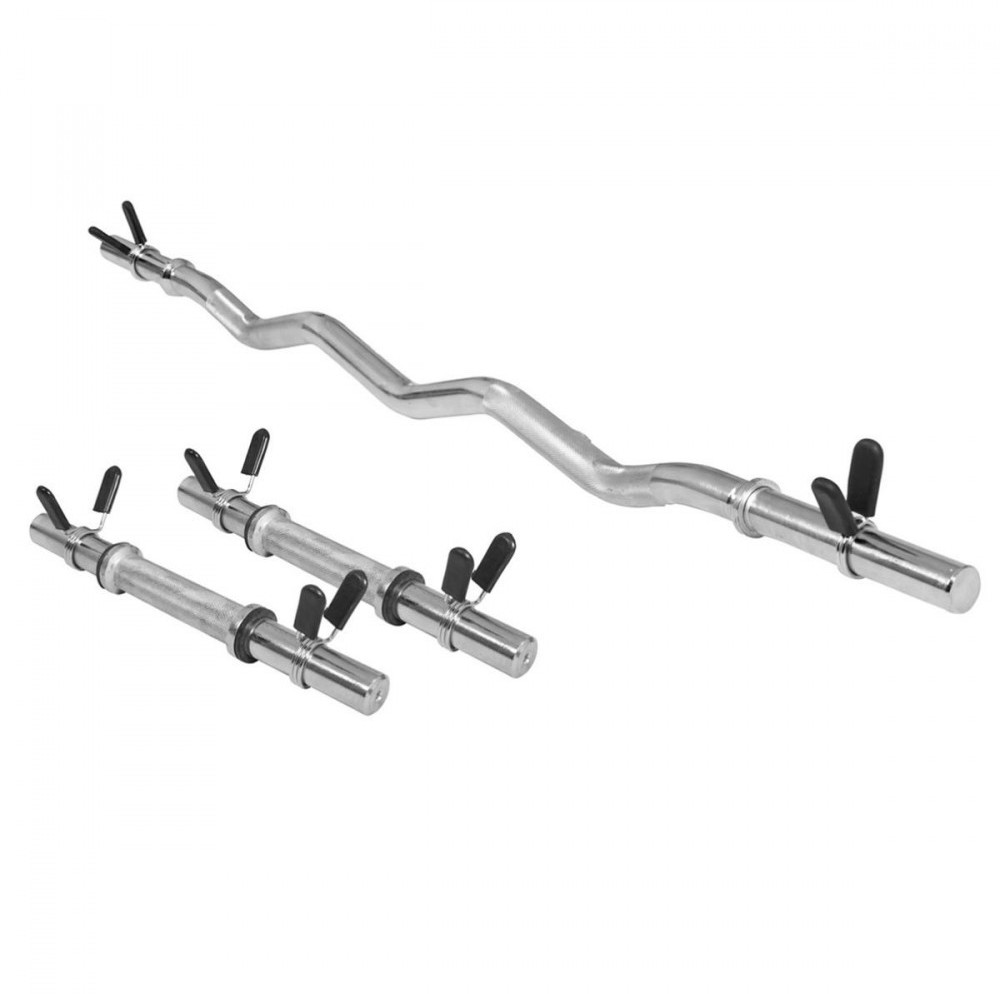 Gorilla Sports Barbell Bar Set (101081)