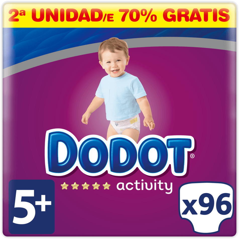 Dodot Activity 5+ (12 - 17 kg) 96 pcs