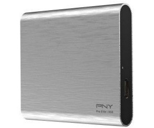 PNY Pro Elite Type-C Portable SSD 1TB Silver
