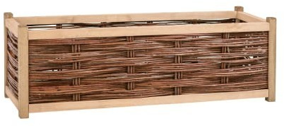 VidaXL Planter Solid Wood 120 x 40 x 40 cm