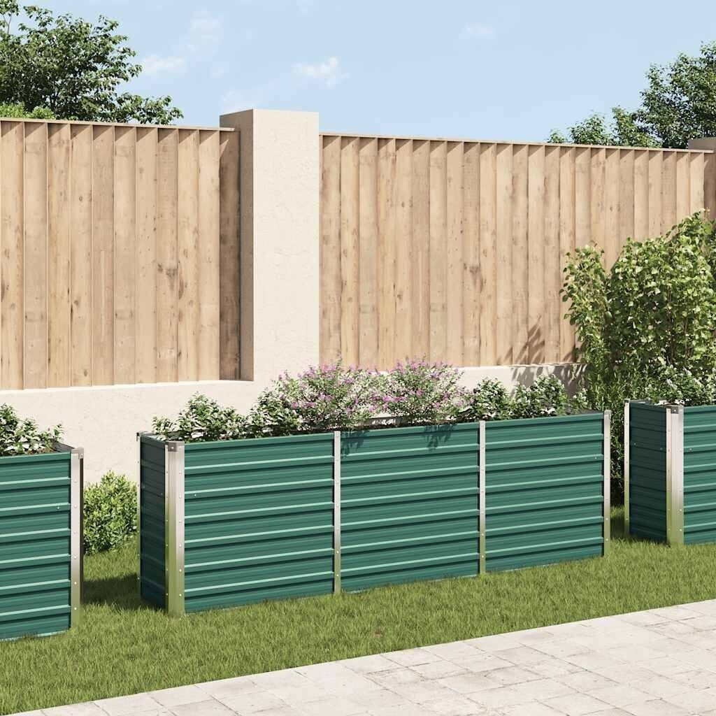 VidaXL Raised Bed 77 cm (240x40) green